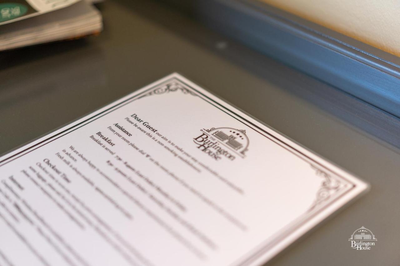 Bed and Breakfast Burlington House Boutique Оксфорд Экстерьер фото A letter from the President of the United States